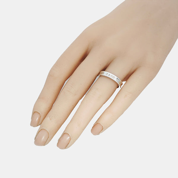 Tiffany 1837 925 Sterling Silver Ring EU 52