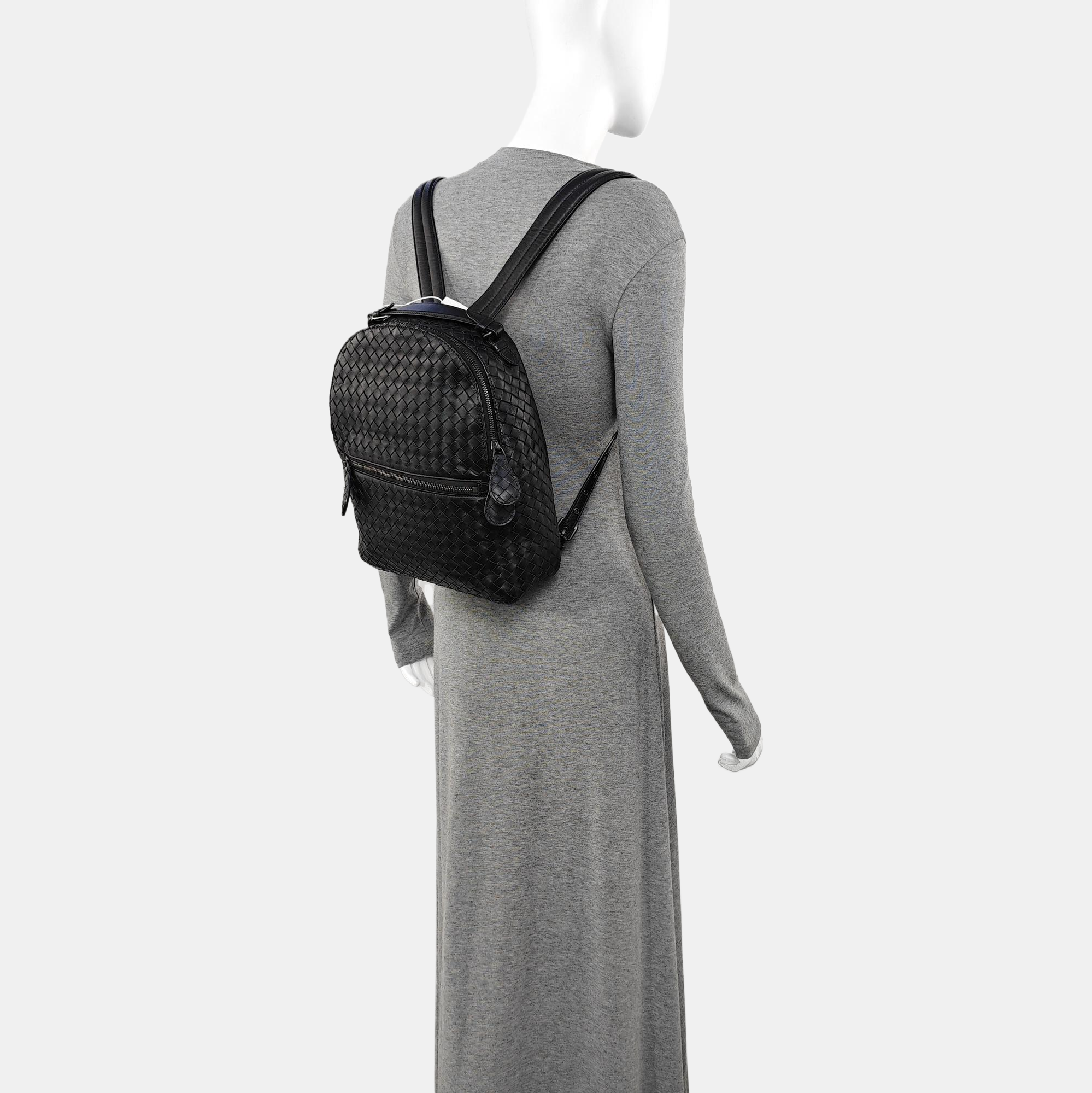 Calfskin Backpack Black