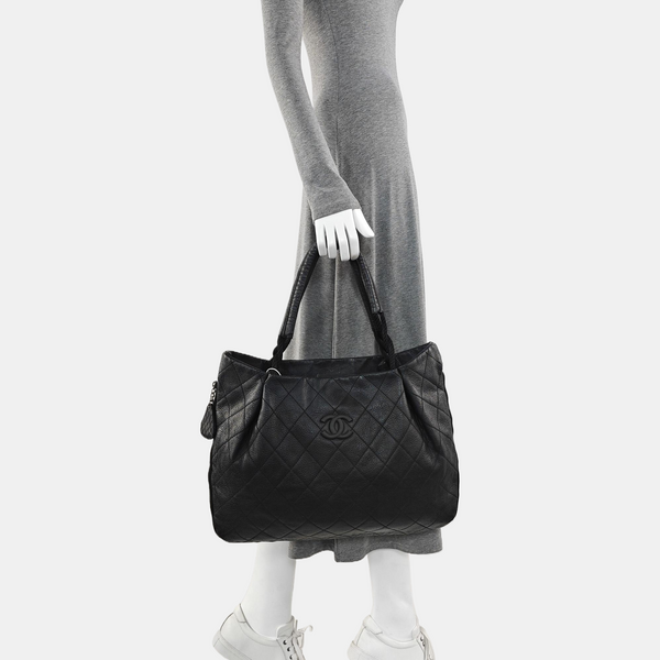 Quilted Lambskin Black