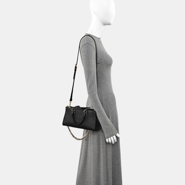 ONTHEGO PM Monogram Calfskin Black