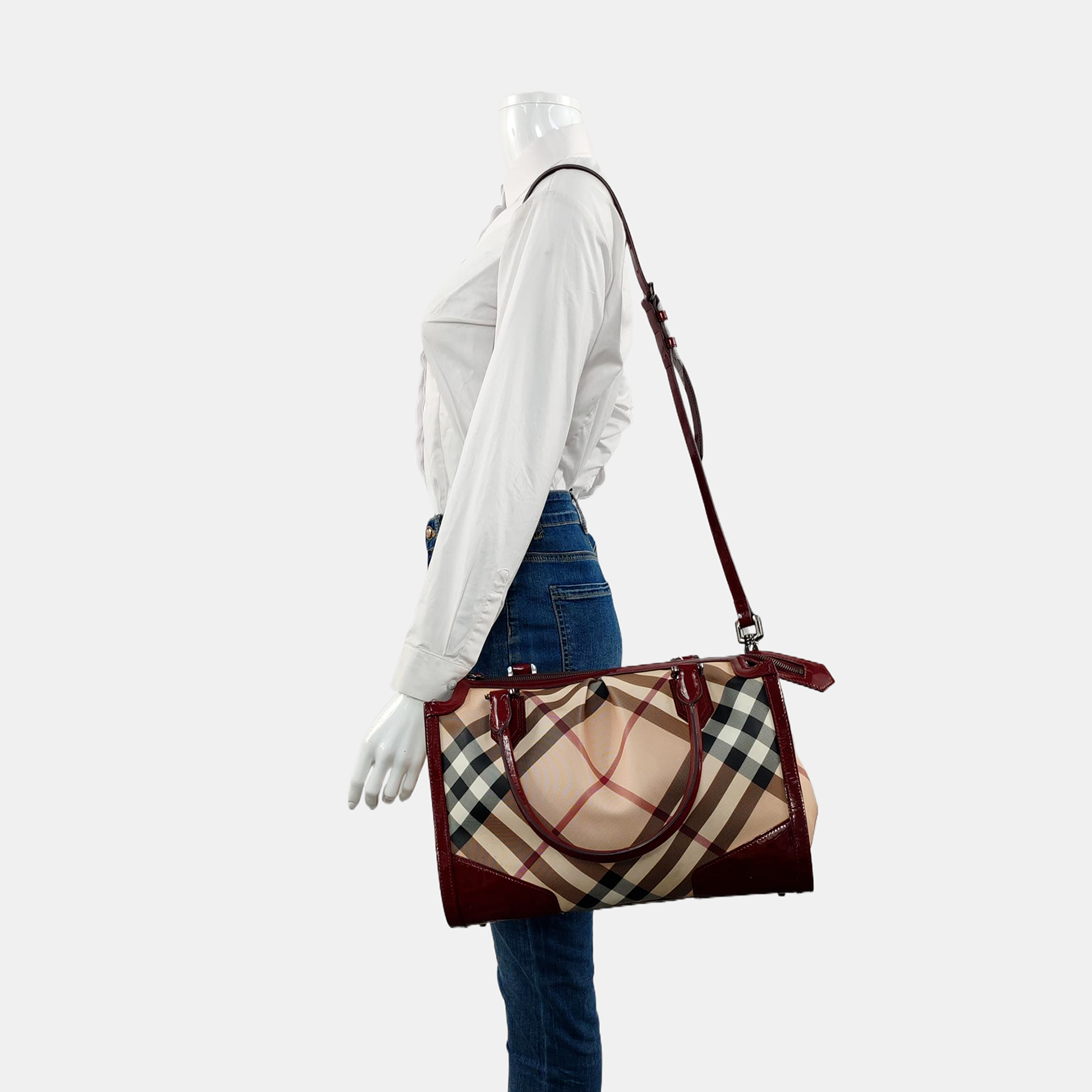 Chester Coated Canvas Red