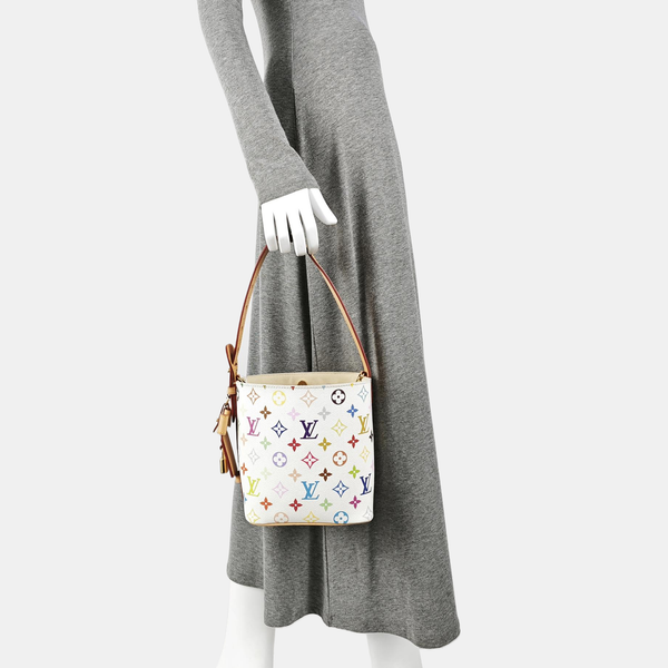 LV × TM ALL IN BB Monogram Coated Canvas White