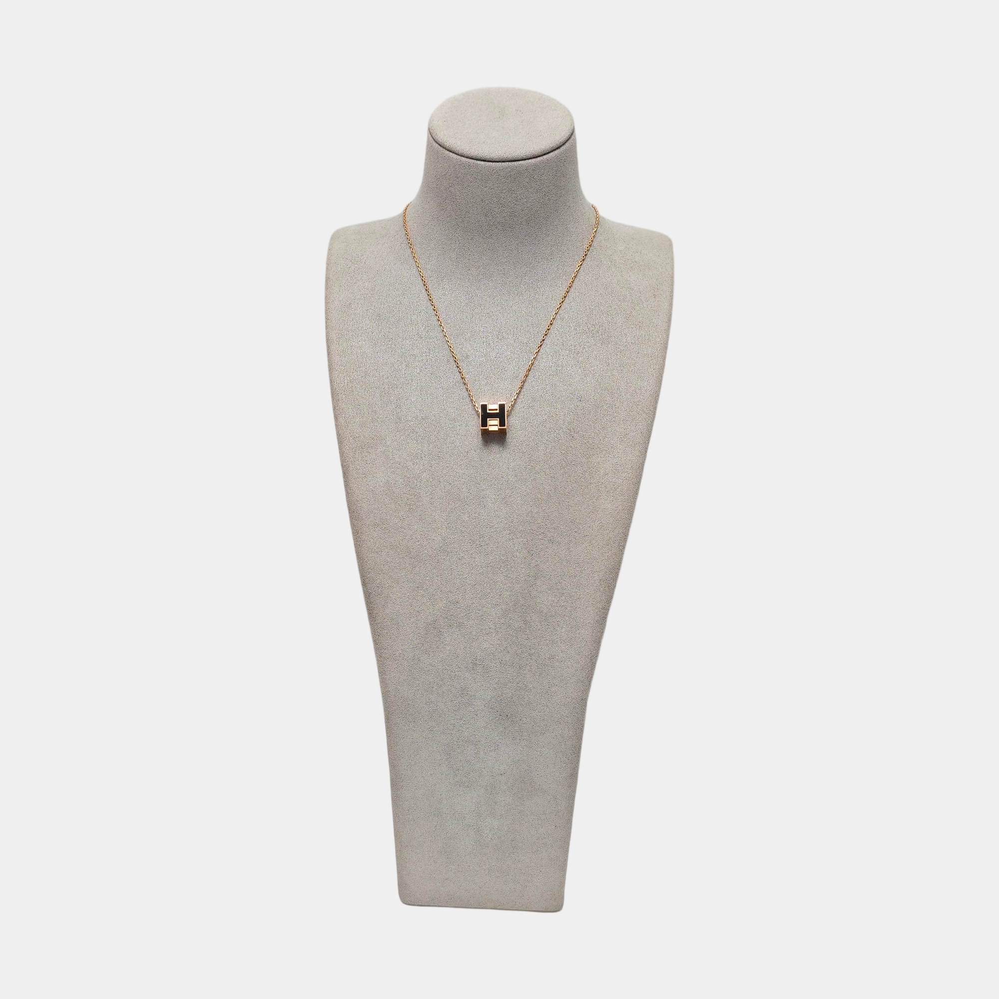 Cage D'h Metal Rose Gold Necklace