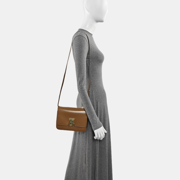TB Small Calfskin Brown
