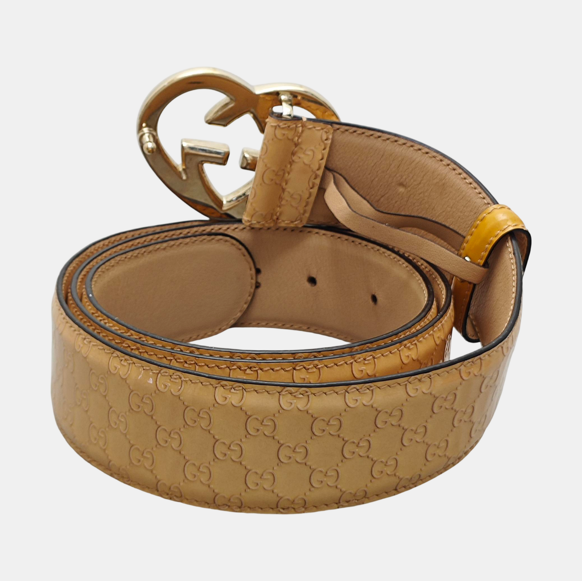 Leather Belt Pink