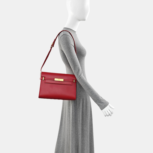 MANHATTAN Calfskin Red