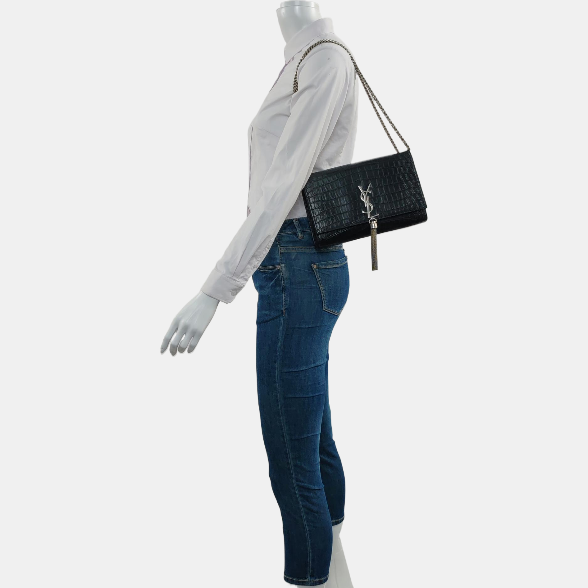 KATE Medium Calfskin Black