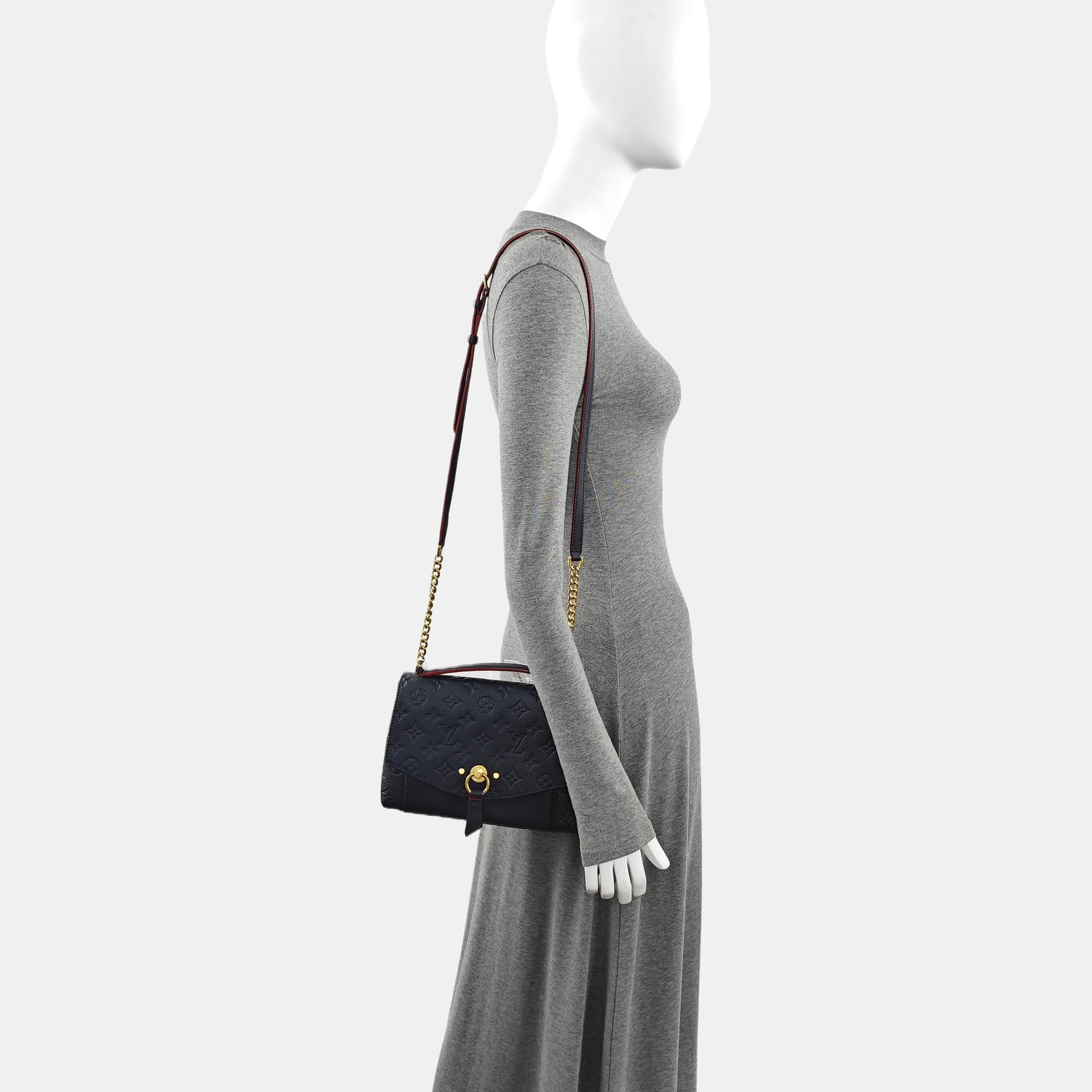 BLANCHE BB Calfskin Blue