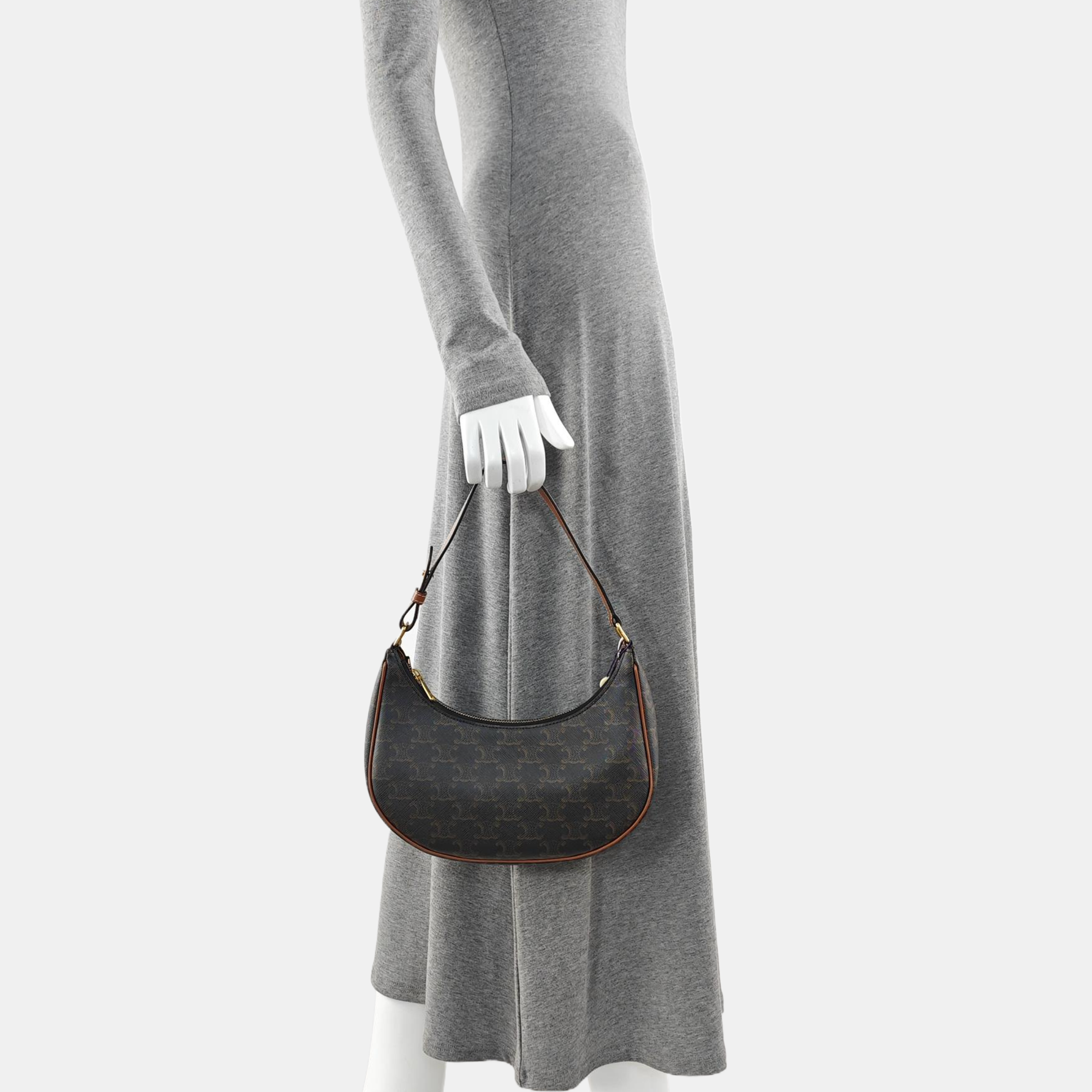 AVA Medium Coated Canvas Brown