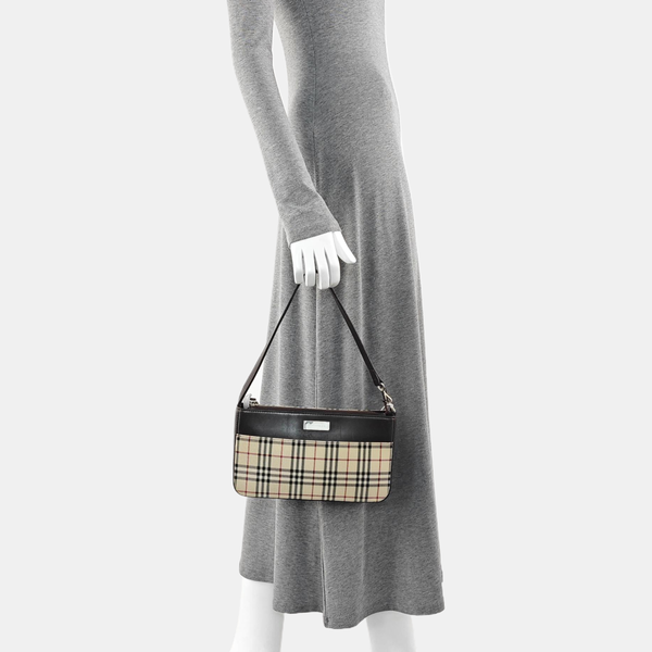 Canvas Top Handle Bag Beige
