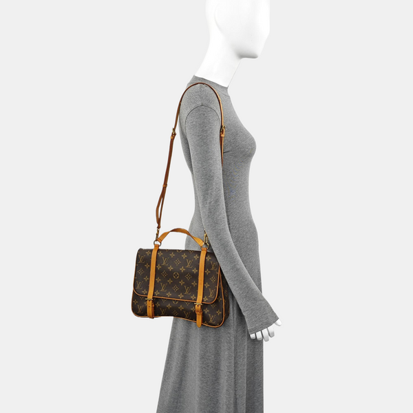 MARELLE SAC À DOS Monogram Coated Canvas Brown
