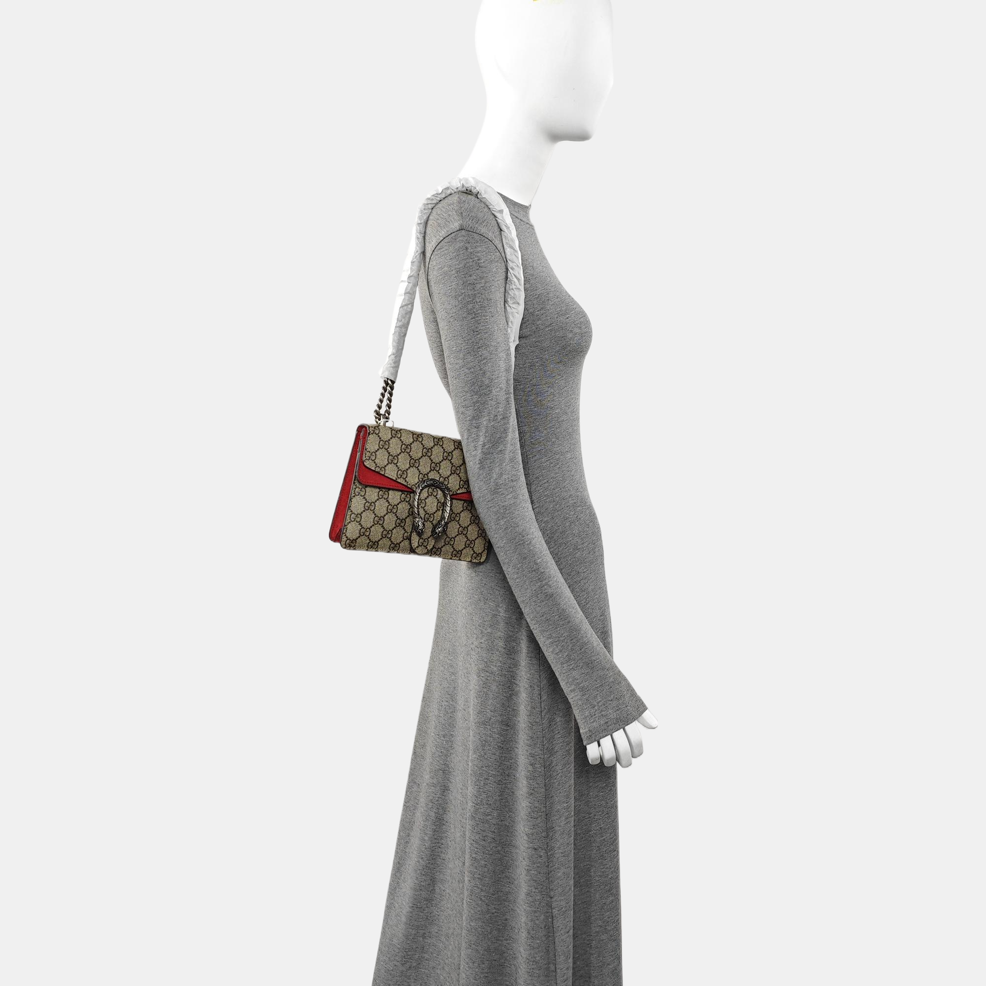 Authenticated pre-owned  Dionysus Mini Monogram Coated Canvas Beige - Shoulder Bag at Looply