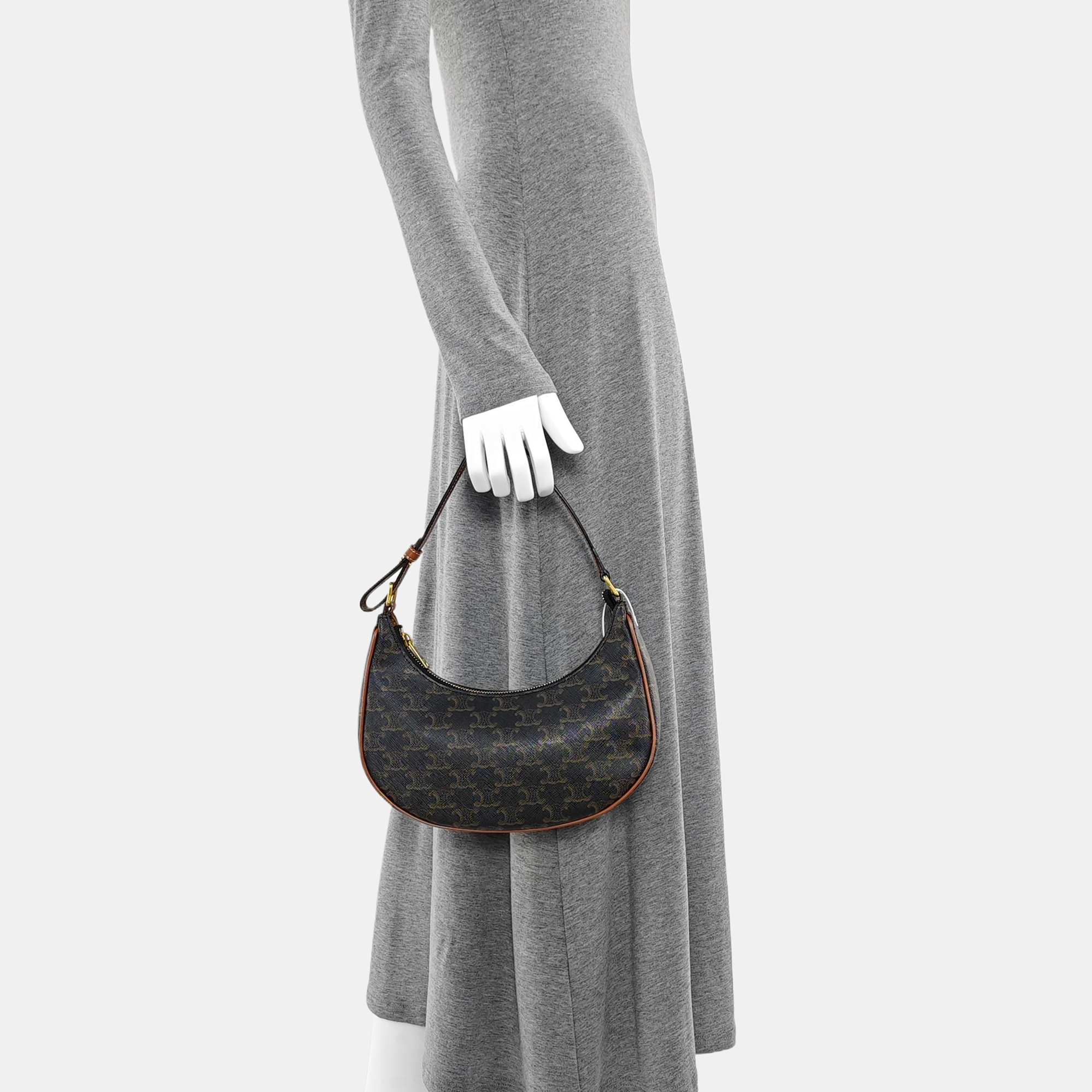 AVA Small Coated Canvas Brown