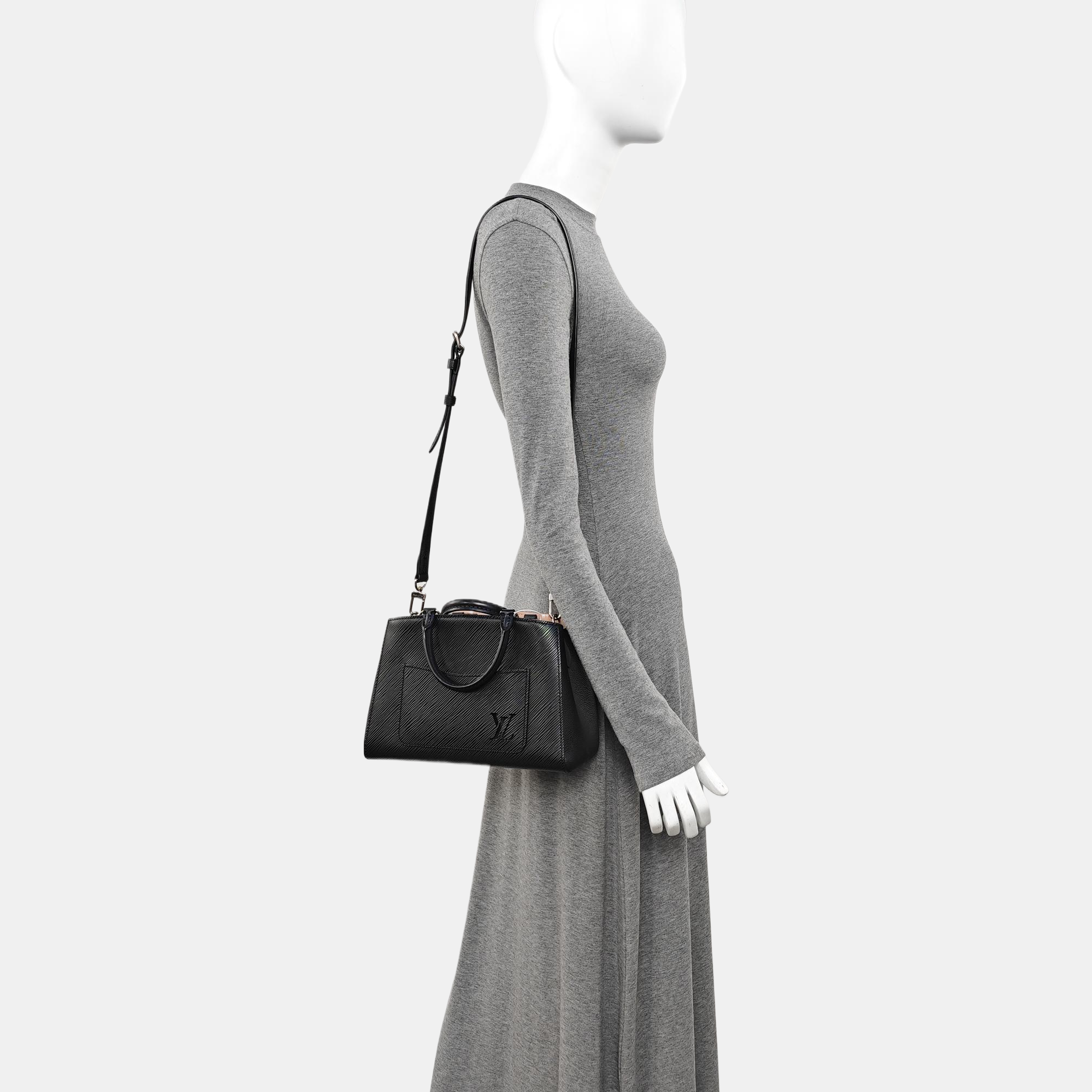 MARELLE TOTE Epi Black
