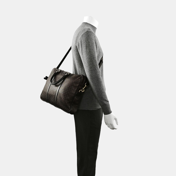 Calfskin Shoulder Bag Brown