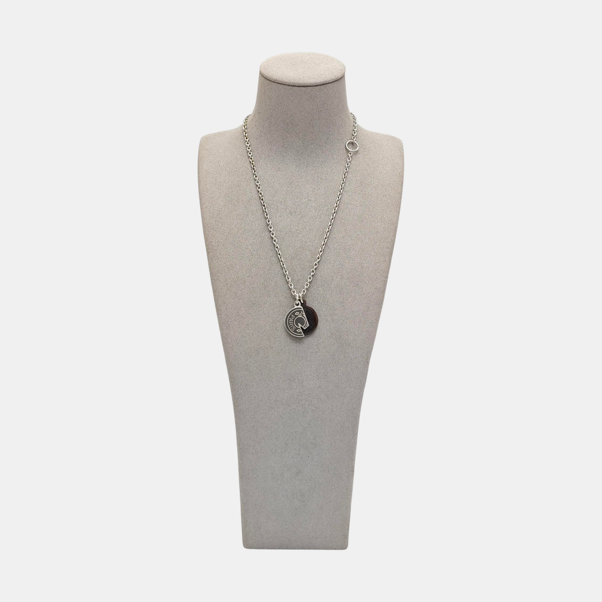 Carrousel Metal Silver Necklace