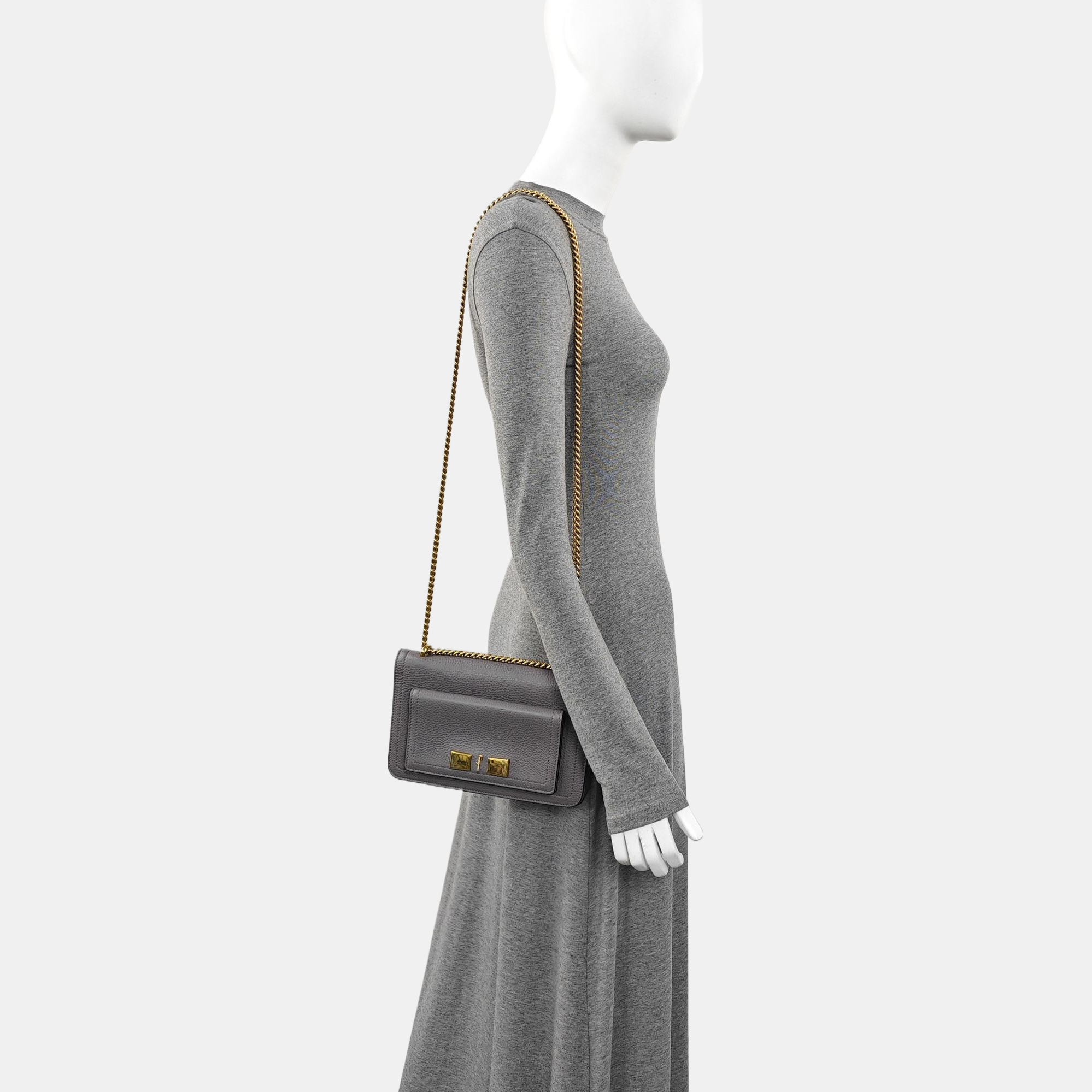 Ginny Calfskin Gray