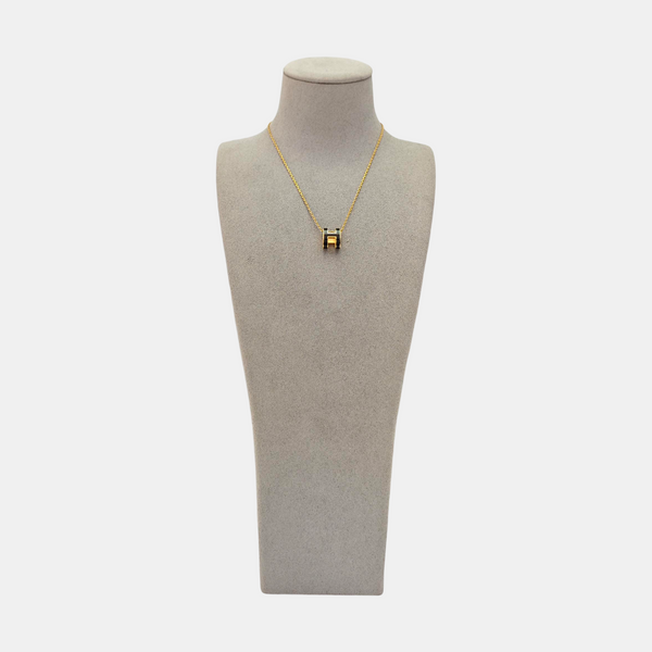 Pop H Metal Rose Gold Necklace