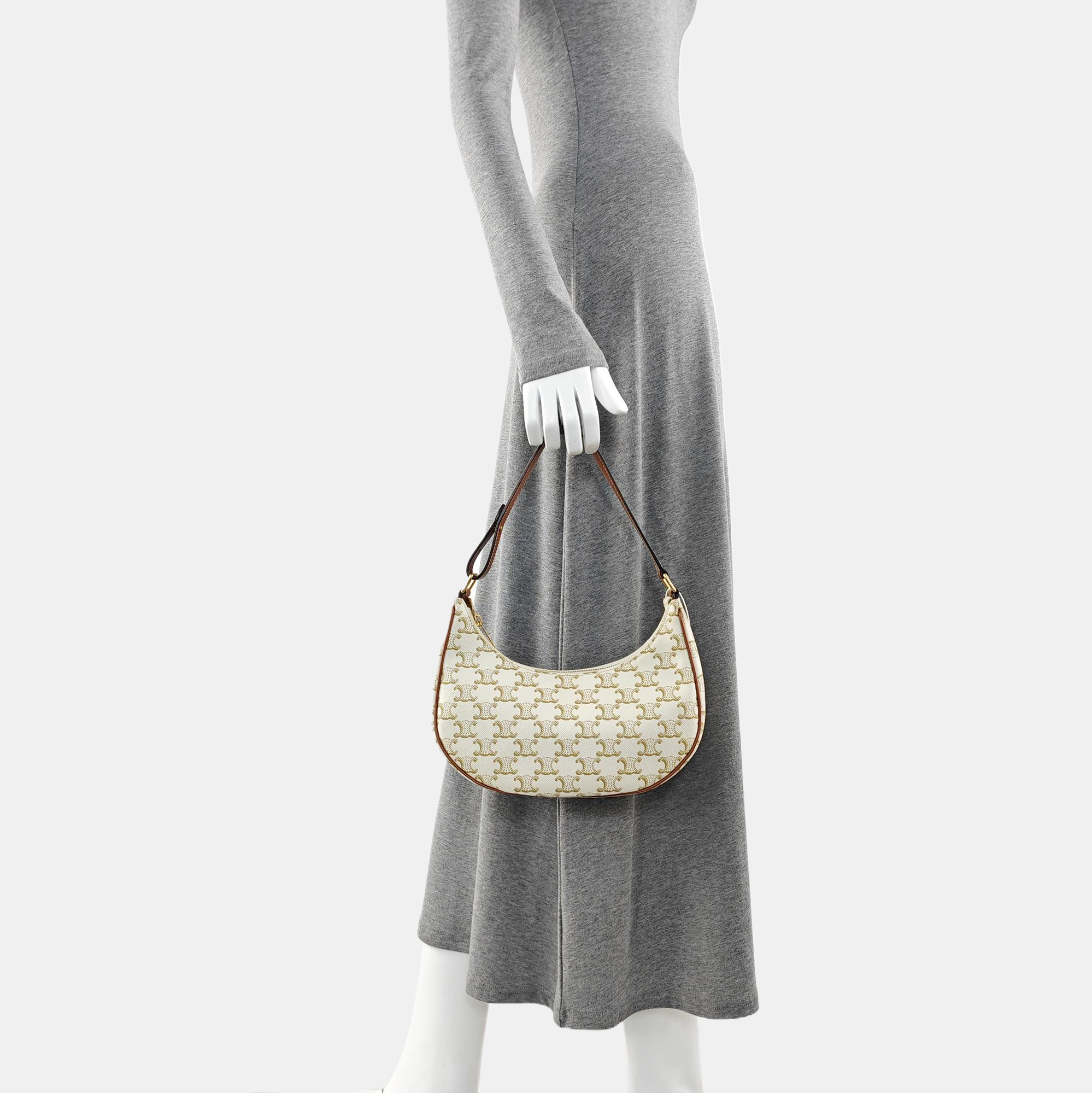 AVA Medium Coated Canvas Beige