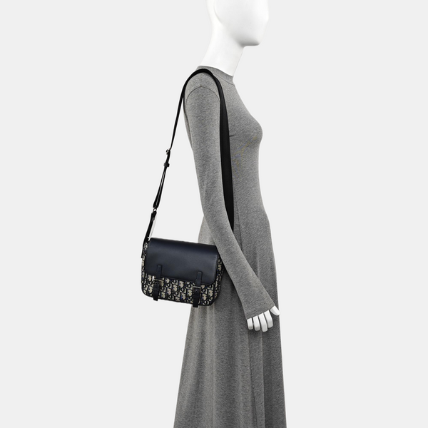 Canvas Shoulder Bag Blue