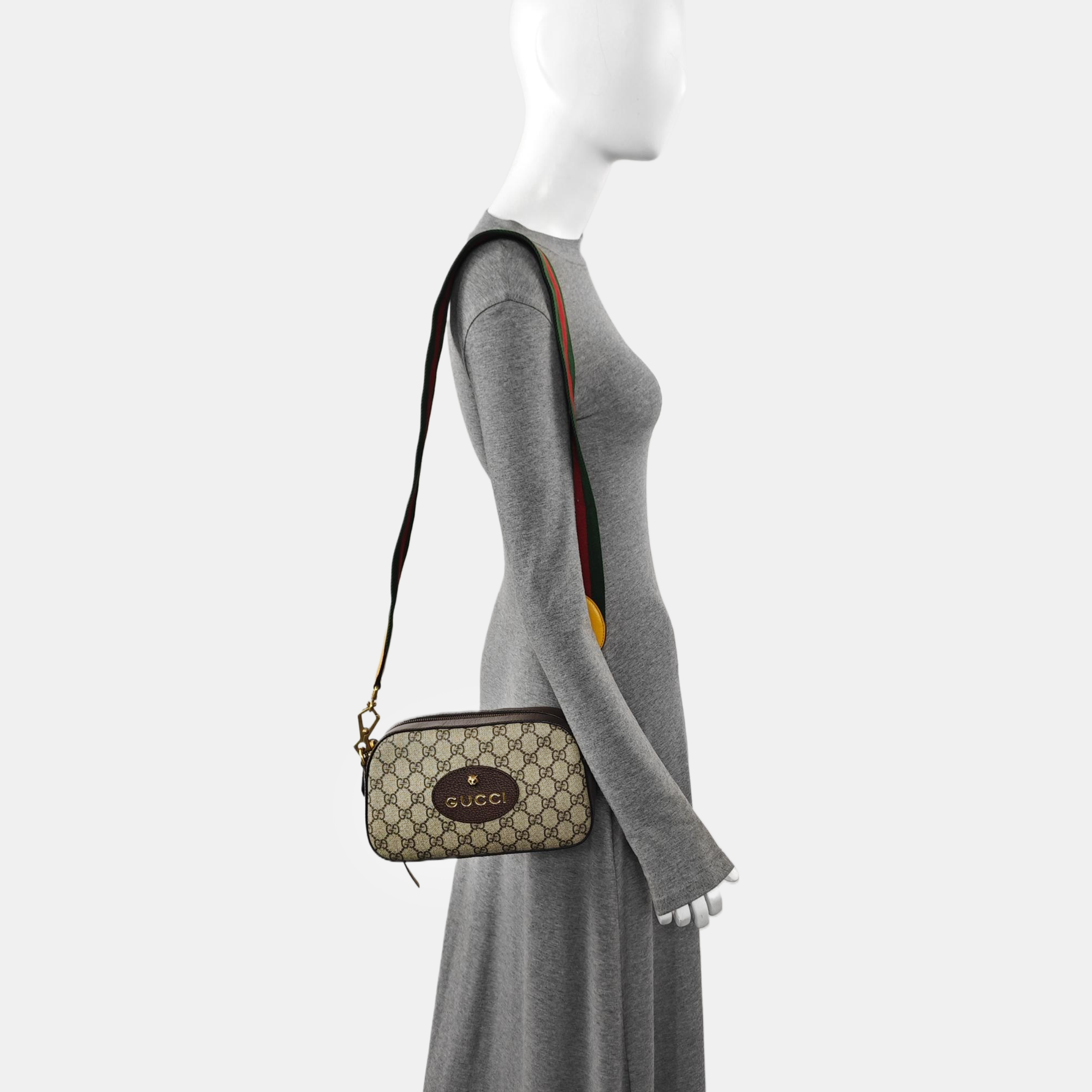 Neo Vintage Monogram Coated Canvas Beige