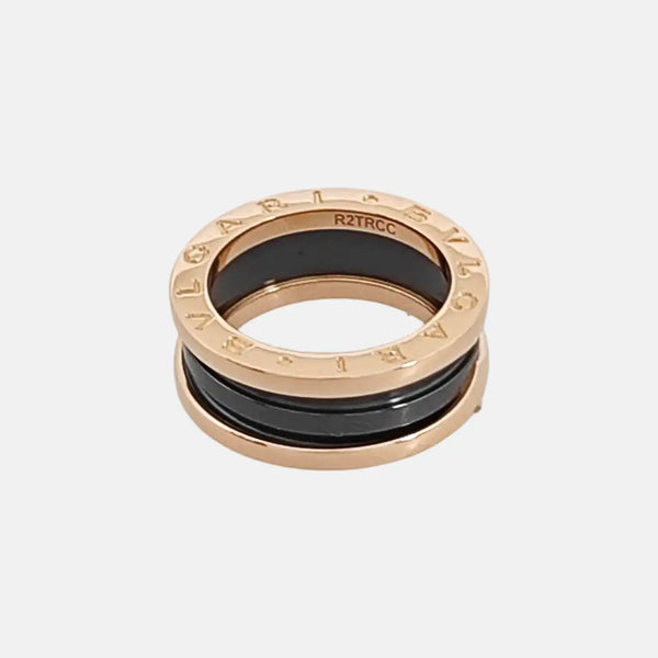 B.ZERO1 18k Rose Gold Ring EU 51