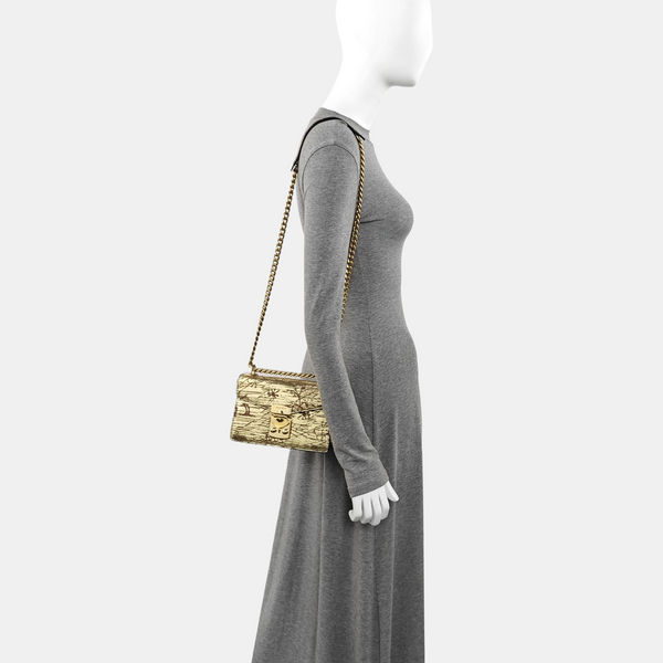Miu Confidential Calfskin Gold