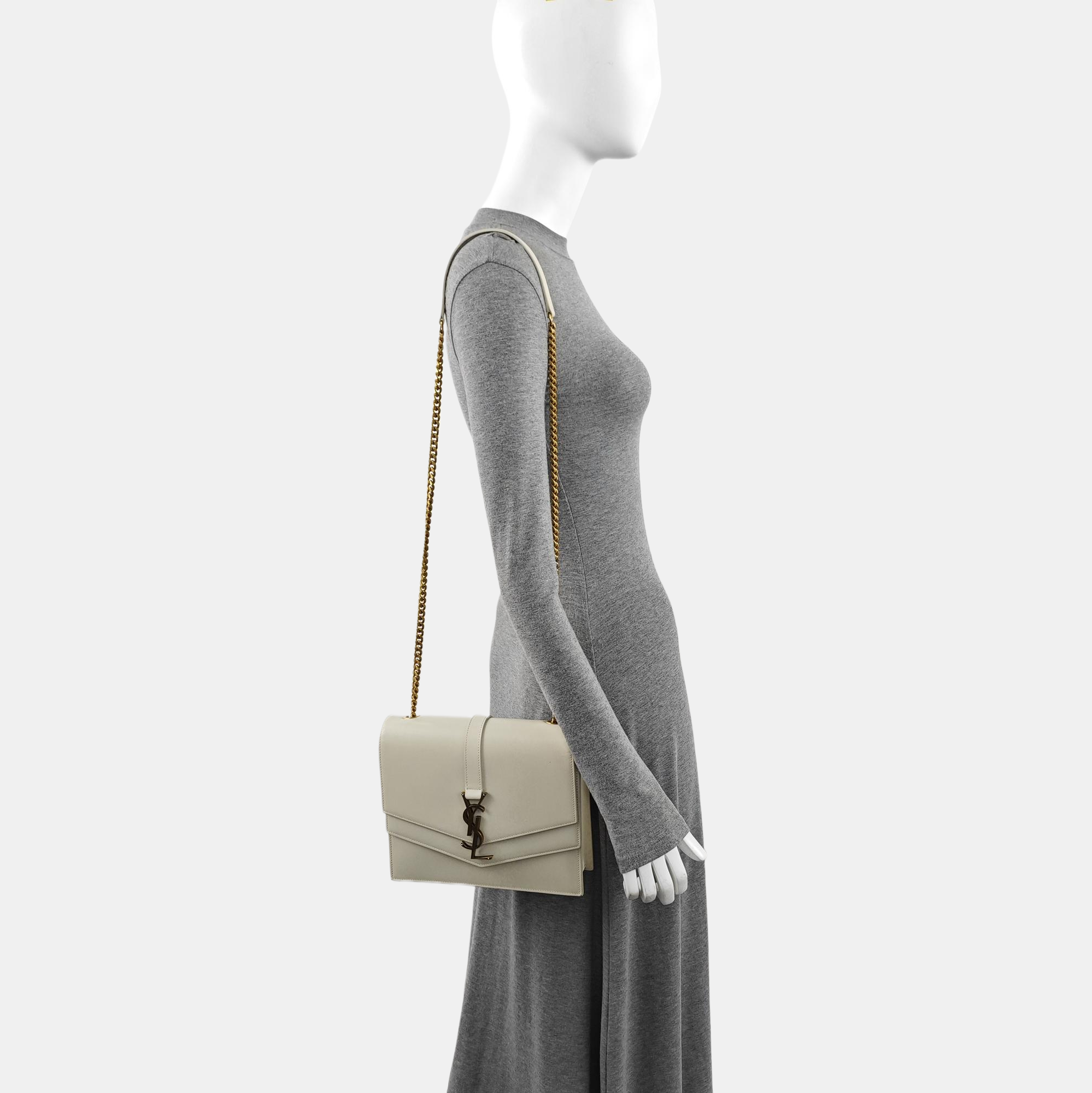 MONTAIGNE Calfskin White