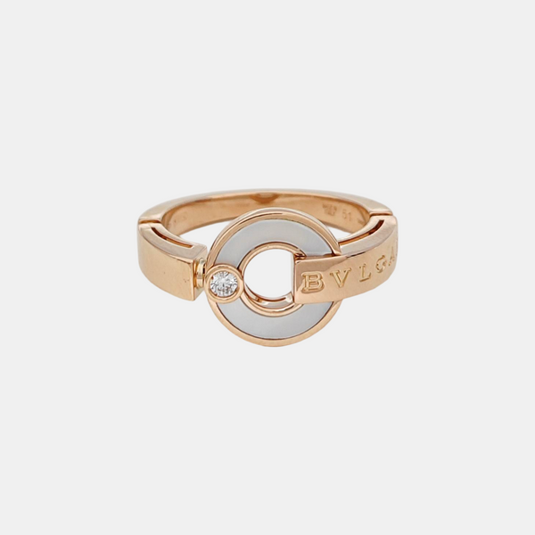 BVLGARI BVLGARI 18k Rose Gold Ring EU 51