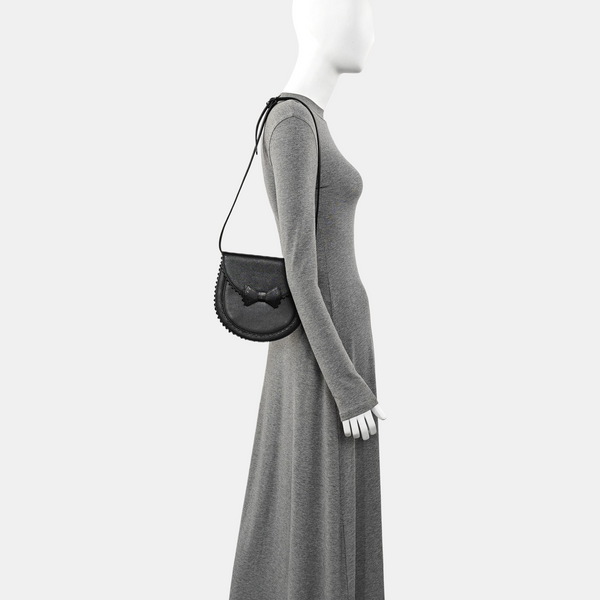 Calfskin Crossbody Bag Black