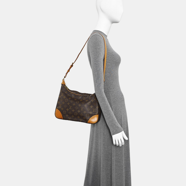 BOULOGNE Monogram Coated Canvas Brown