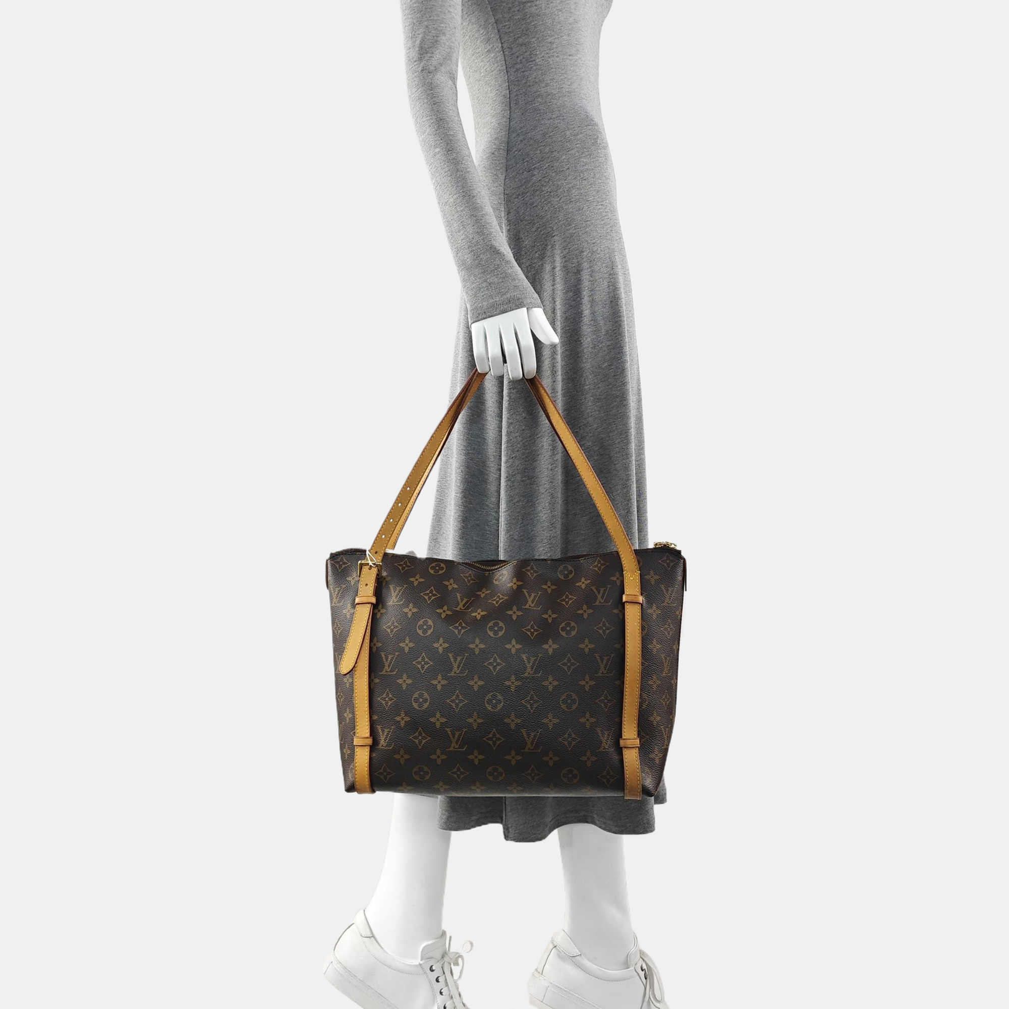 TUILERIES Monogram Coated Canvas Brown