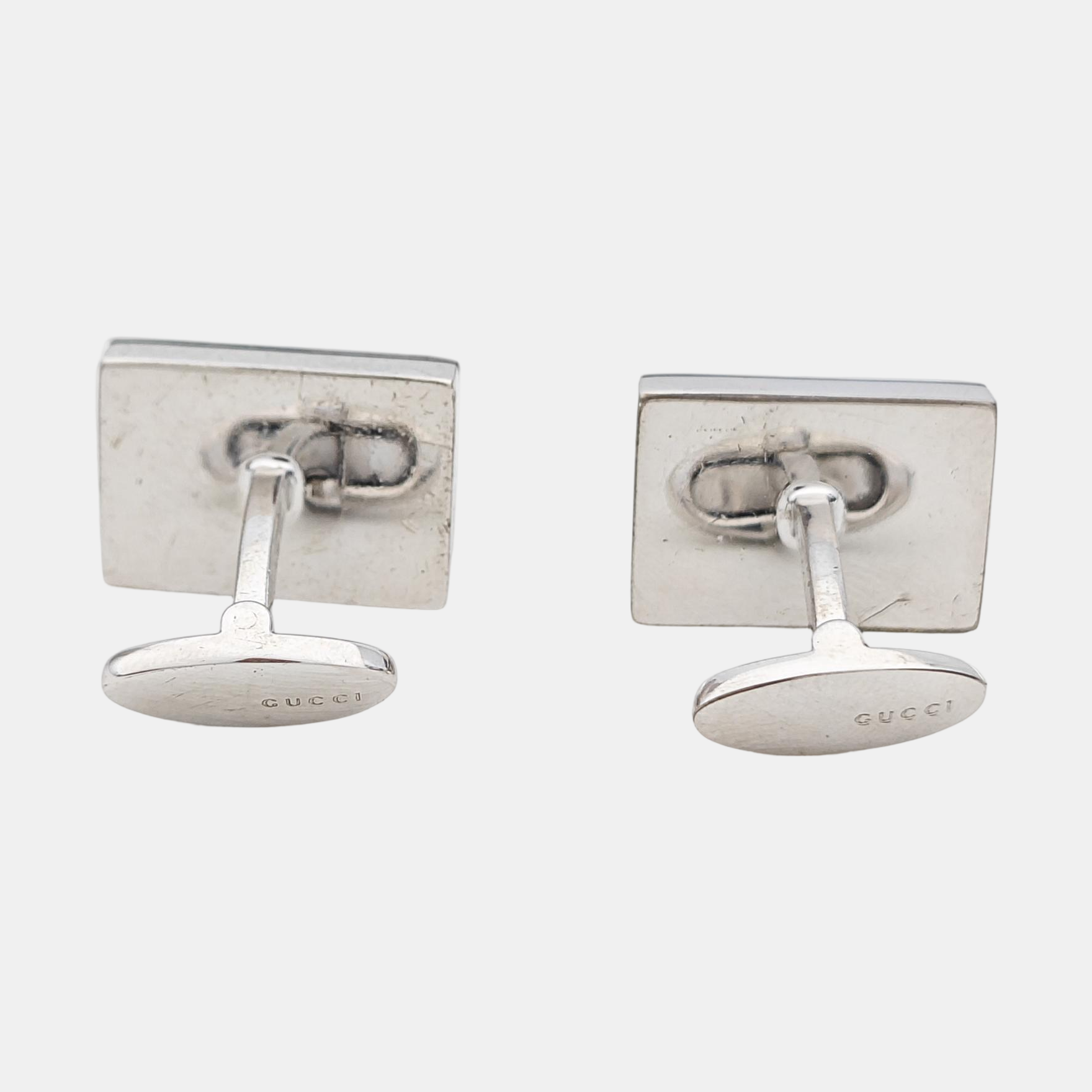 Metal Cufflink Silver