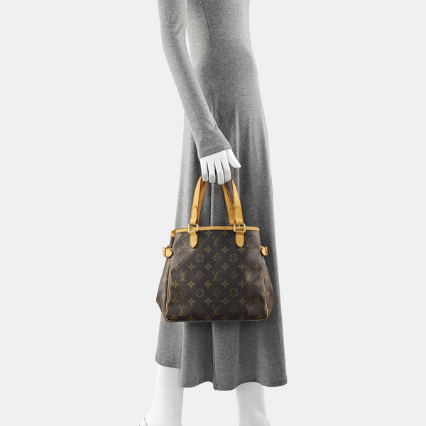 BATIGNOLLES PM Monogram Coated Canvas Brown