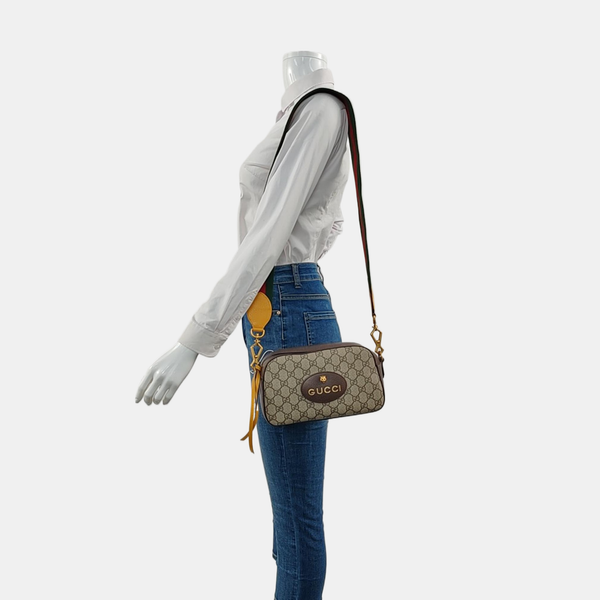 Neo Vintage Monogram Coated Canvas Beige
