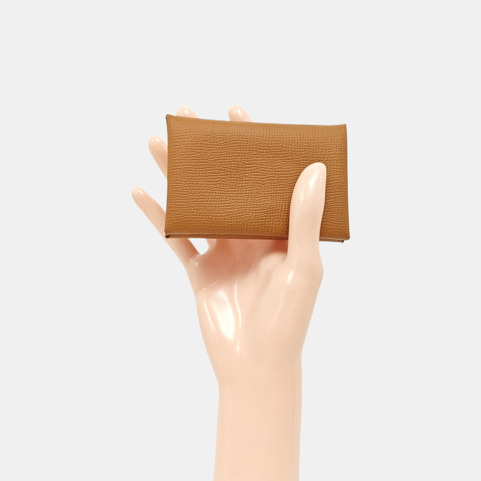 Calvi Epsom Brown Card Holder