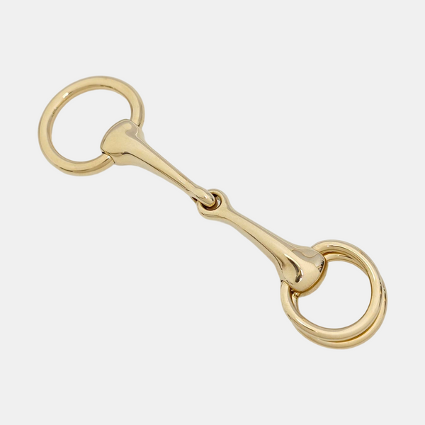 Metal Bag Charm Gold