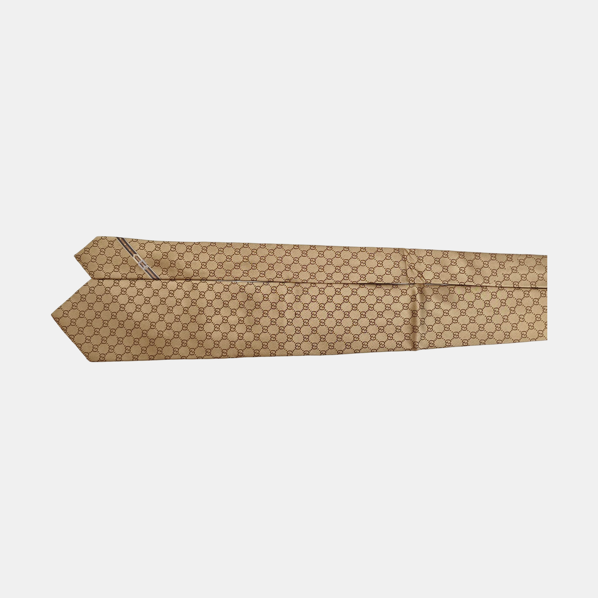 Mulberry Silk Tie Beige