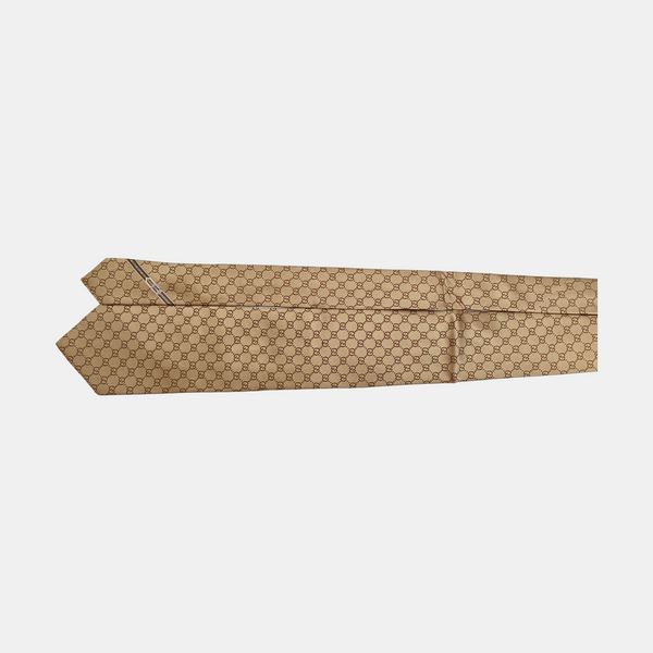 Mulberry Silk Tie Beige