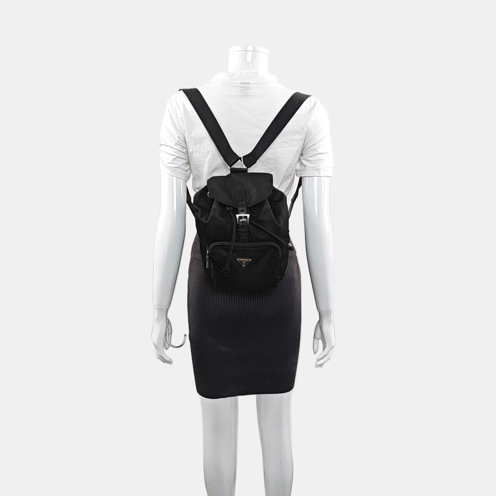 Re-Nylon Backpack Nylon Black