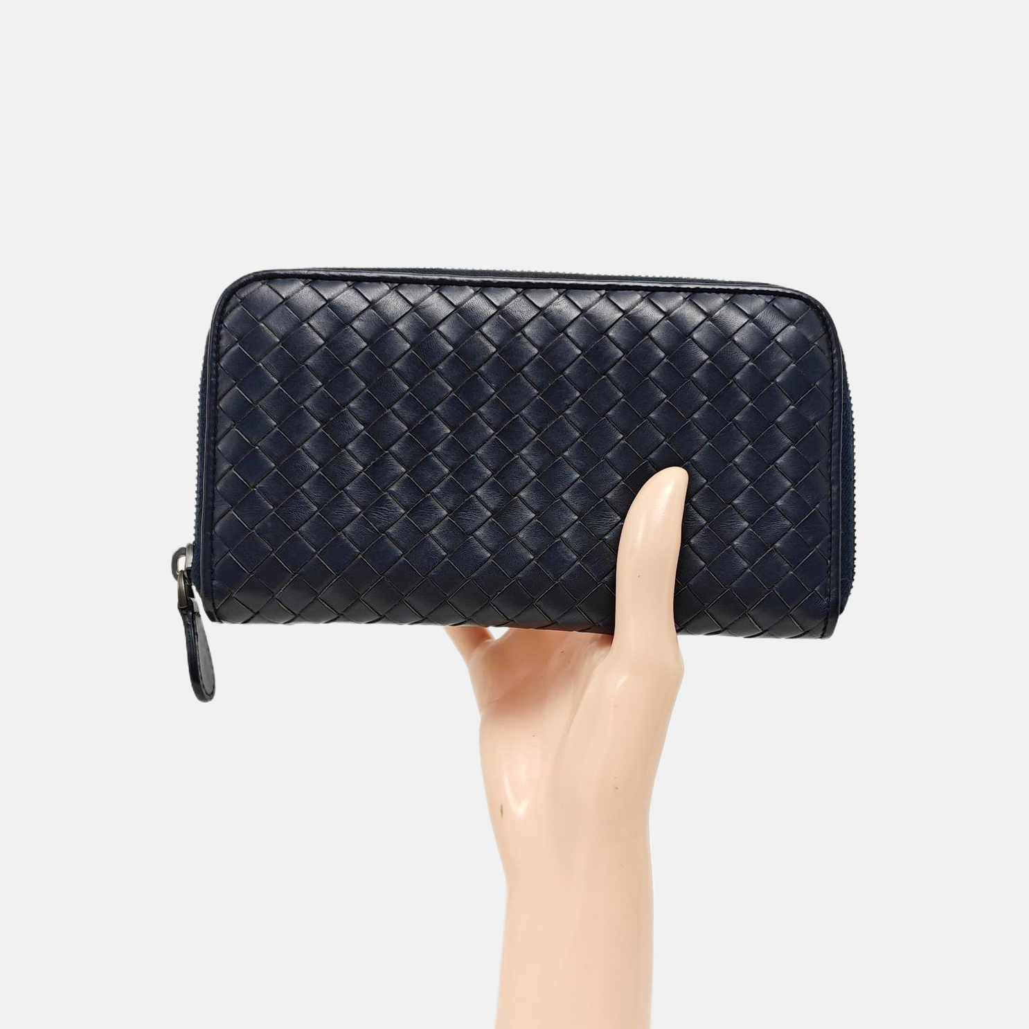 Calfskin Wallet Blue
