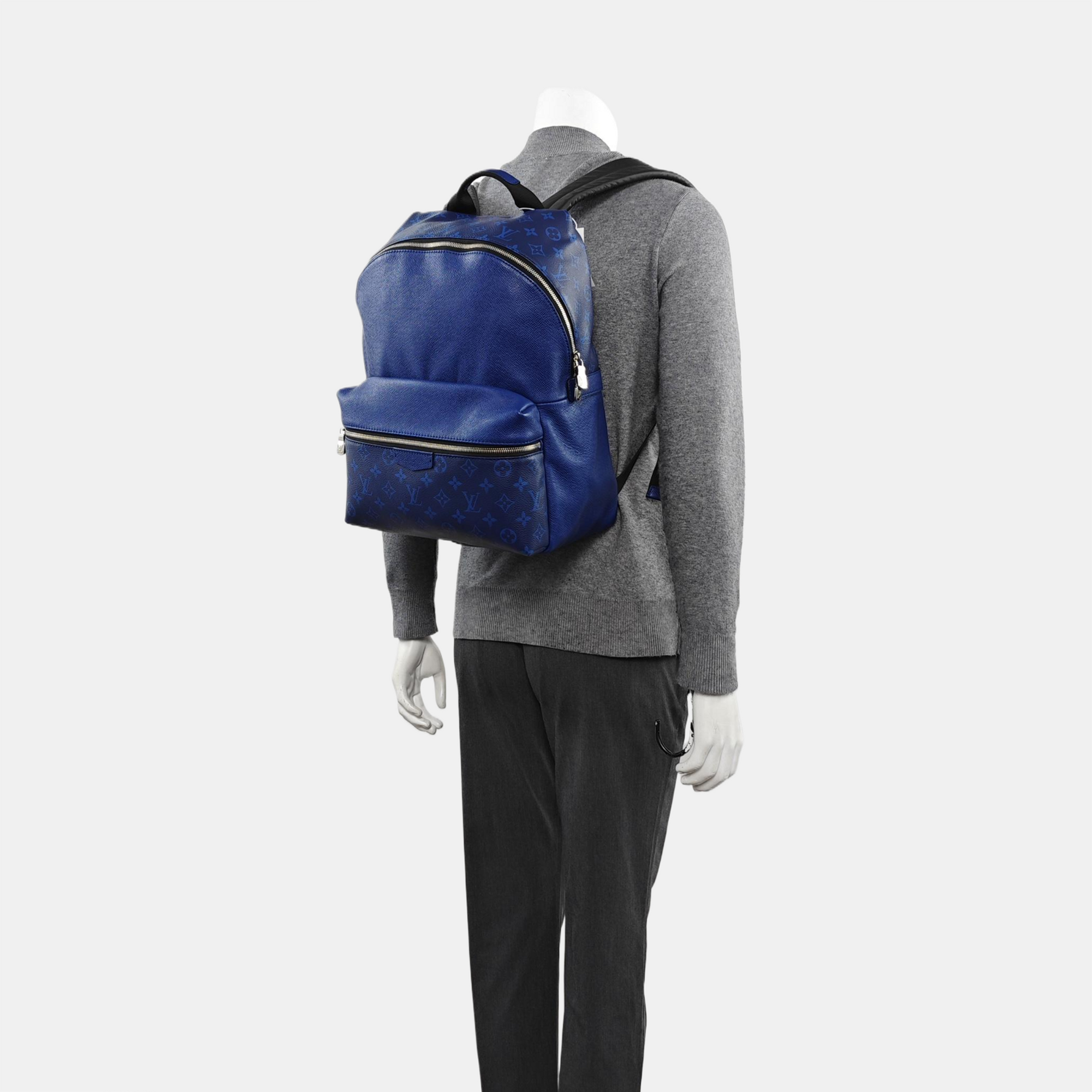 DISCOVERY PM Monogram Calfskin Blue