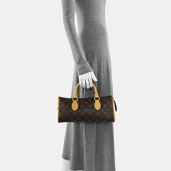 POPINCOURT Monogram Coated Canvas Brown