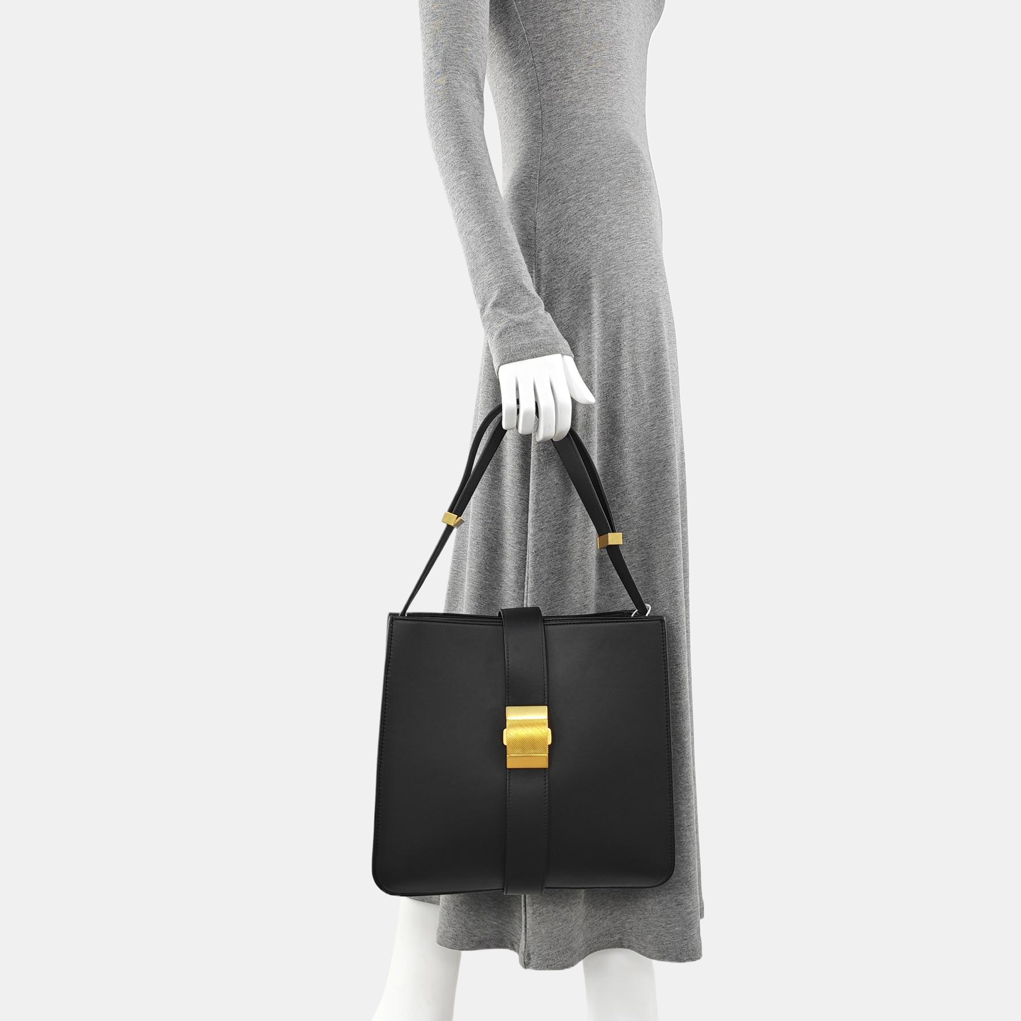 Marie Lambskin Black