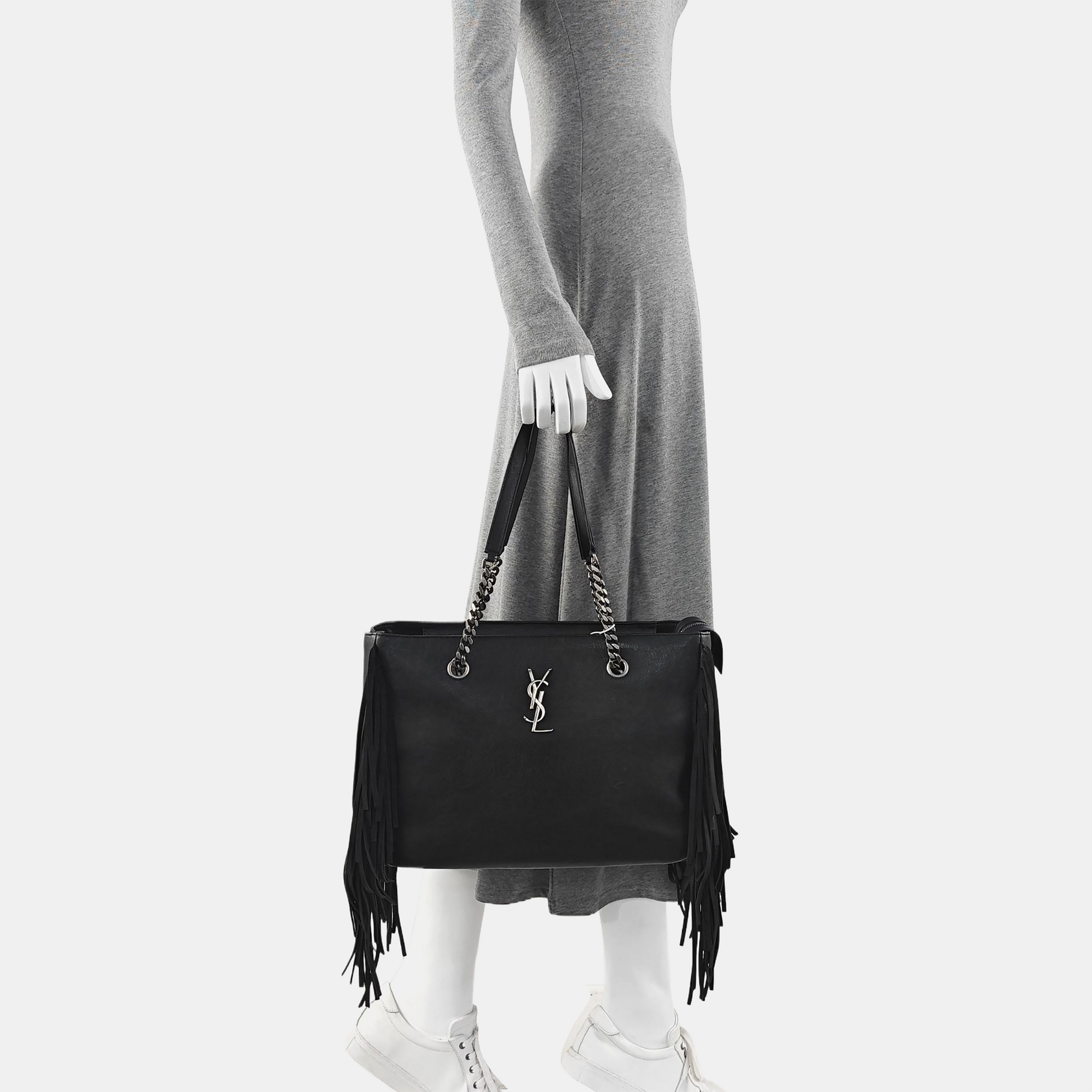 Calfskin Tote Bag Black