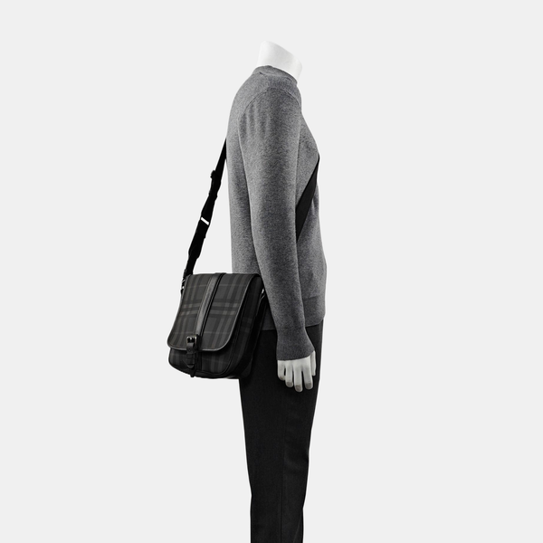 Coated Canvas Shoulder Bag Multicolor