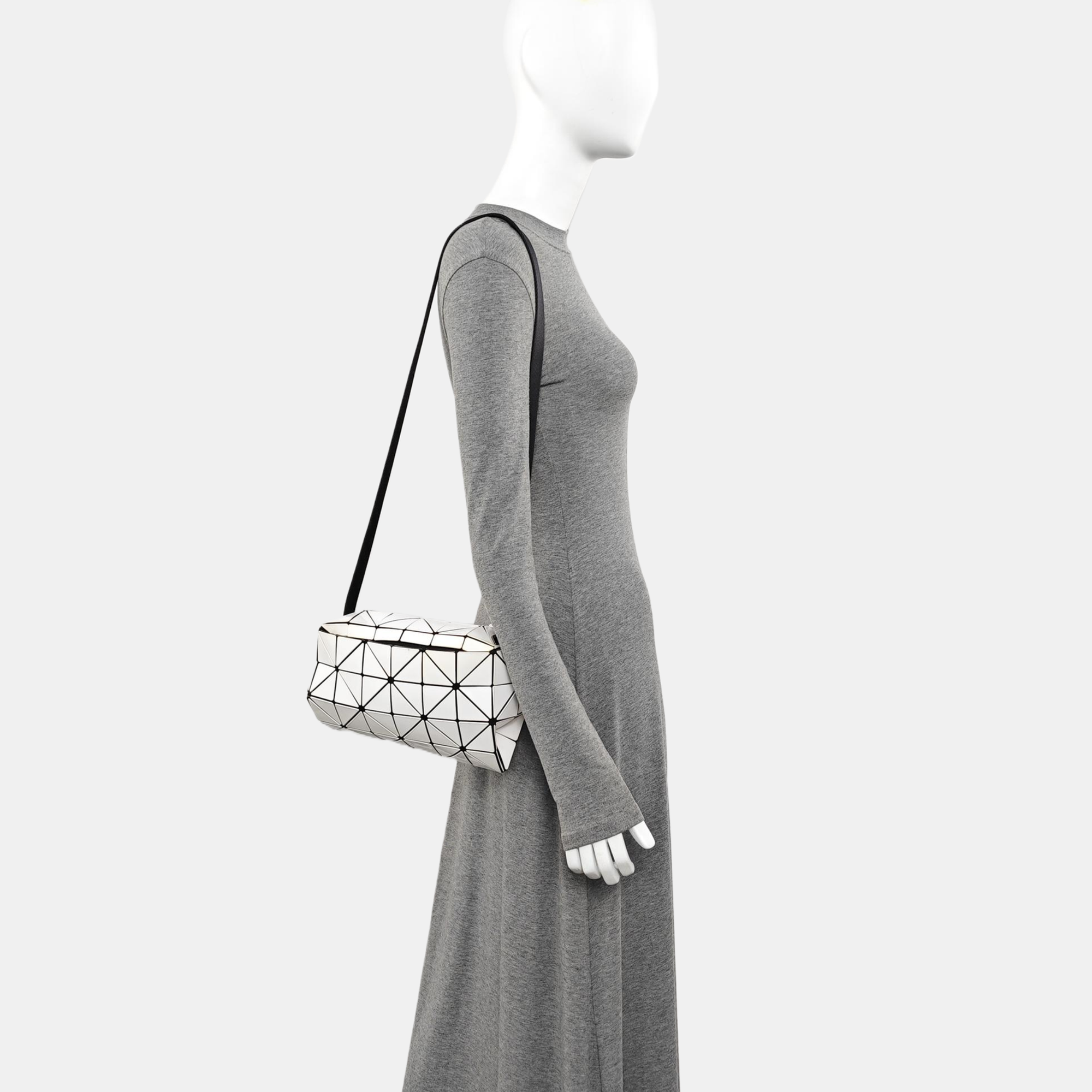 Special Material Shoulder Bag White
