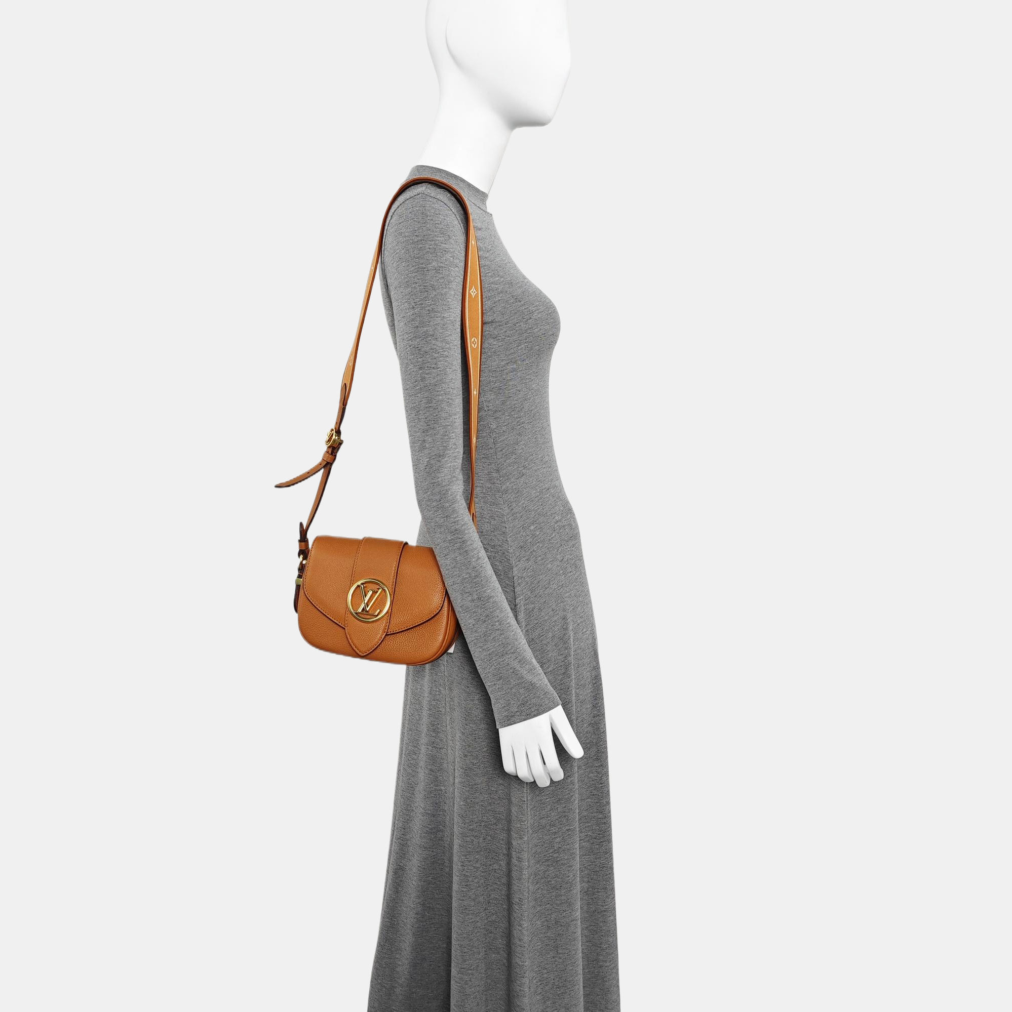 PONT 9 PM Calfskin Brown