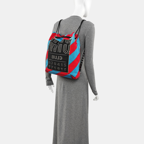 Canvas Backpack Multicolor