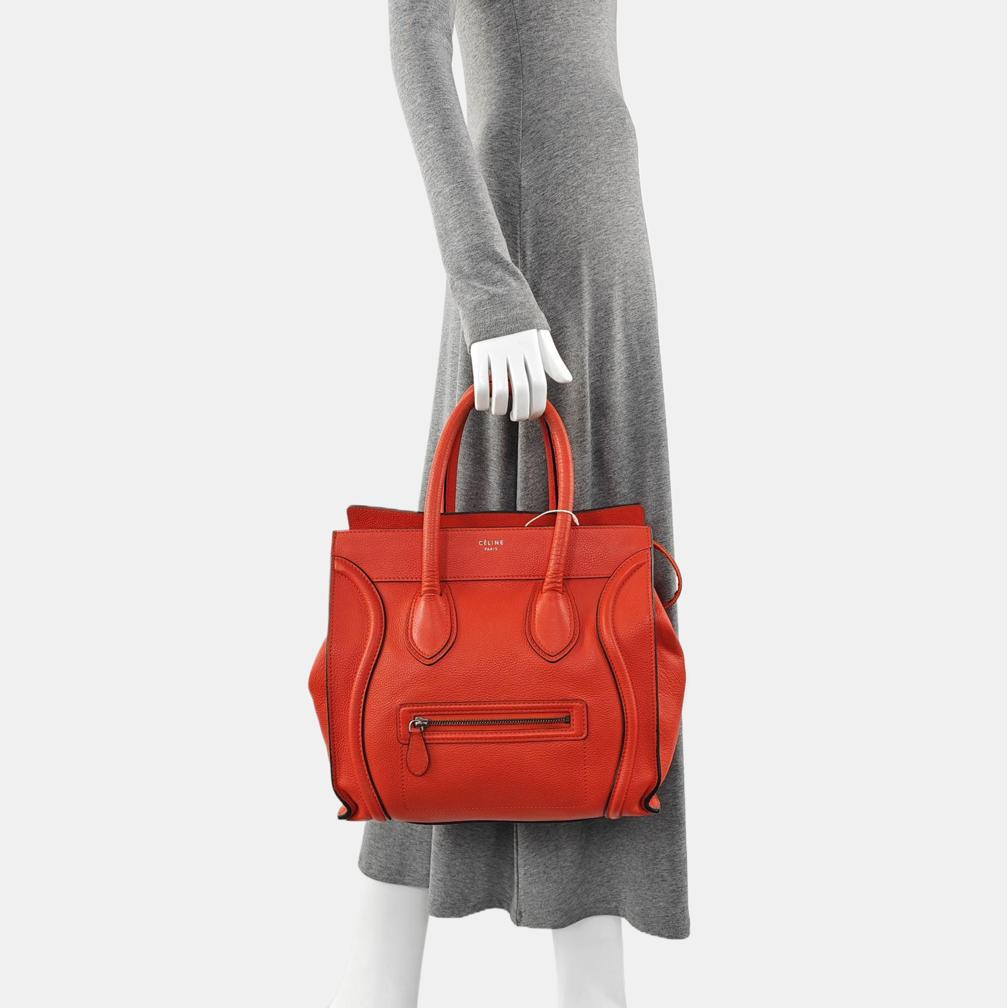 LUGGAGE Mini Calfskin Red